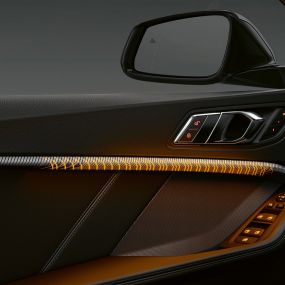 Izgaismoti salona apdares elementi, BMW 2. sērijas Gran Coupé Izgaismoti salona apdares elementi, BMW 2. sērijas Gran Coupé, F44, salons
