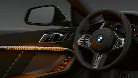 Izgaismoti salona apdares elementi, BMW 2. sērijas Gran Coupé Illuminated Brooklyn salona apdares elementi, BMW 2. sērijas Gran Coupé, F44, salons