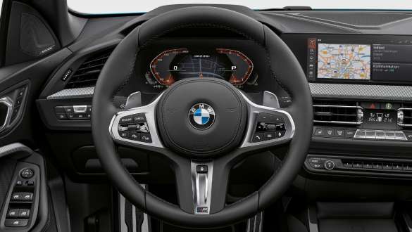 M sporta stūres iekārta, BMW 2. sērijas Gran Coupé M sporta stūres iekārta ar Servotronic, BMW 2. sērijas Gran Coupé, F44, kokpits