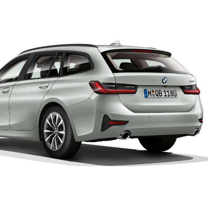 Advantage modelis, trīs ceturtdaļu aizmugures skats BMW 3. sērijas Touring, modelis Advantage, trīs ceturtdaļu aizmugures skats