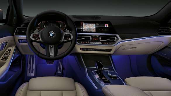 Fona apgaismojums BMW 3. sērijas Touring, fona apgaismojums