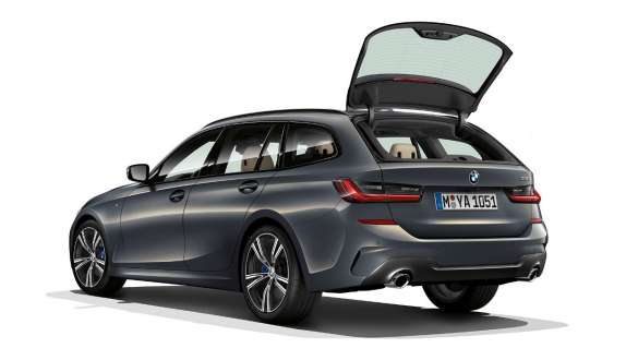 Aizmugurējais logs atveras atsevišķi BMW 3. sērijas Touring, aizmugurējais logs atveras atsevišķi
