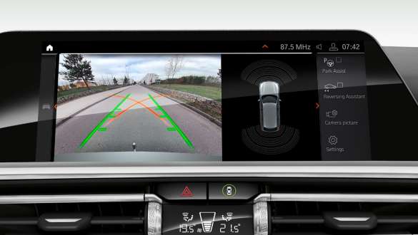 Atpakaļgaitas asistents BMW 3. sērijas Touring, atpakaļgaitas asistents