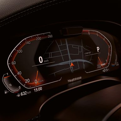BMW Live kokpits Professional, BMW 6. sērijas Gran Coupé, G32, 2020 BMW Live kokpits Professional, BMW 6. sērijas Gran Turismo G32, 2020, salons