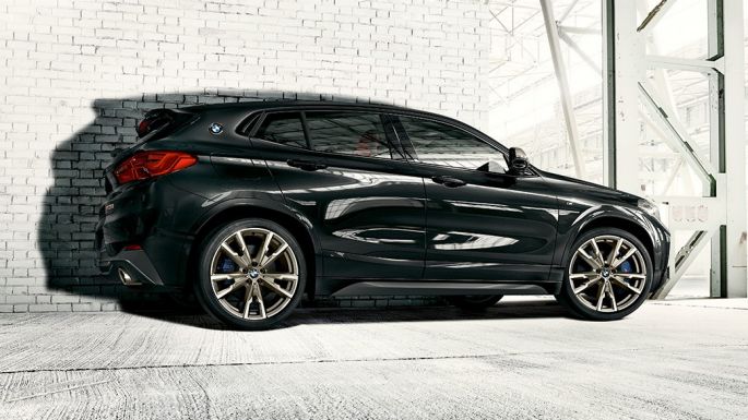 M vieglmetāla diski, BMW X2 M35i M vieglmetāla diski, BMW X2 M35i, metāliska Sapphire Black, F39, sānskats