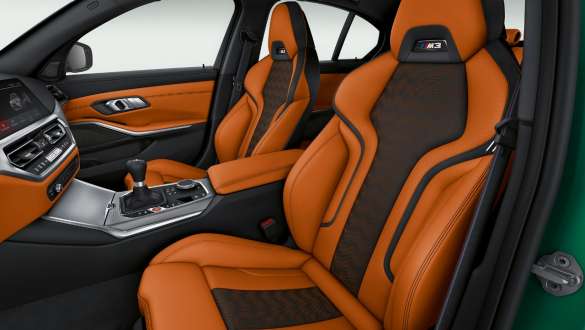 M sporta sēdekļi, BMW M3 Sedan, G80, 2020 BMW M3 Sedan, G80, 2020, M sporta sēdekļi, salons