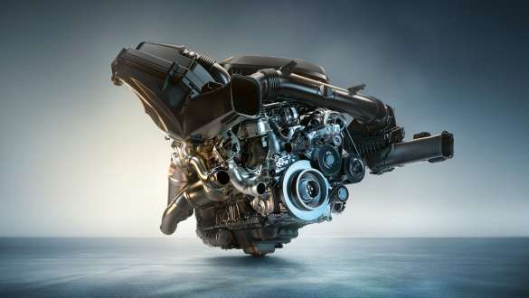 M TwinPower Turbo vienrindas sešcilindru benzīna dzinējs, BMW M3 Sedan, G80, 2020 BMW M3 Sedan, G80, 2020, BMW M TwinPower Turbo vienrindas sešcilindru benzīna dzinējs, tuvplāns