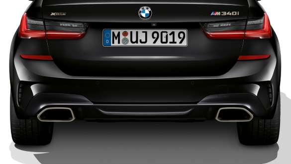 Ekskluzīvas izpūtēja dekoratīvās caurules BMW M340i xDrive Touring, ekskluzīvas izpūtēja dekoratīvās caurules