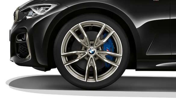 19 collu M vieglmetāla divtoņu diski ar Double-spoke 792 M stilu BMW M340i xDrive Touring, 19 collu M vieglmetāla divtoņu diski ar Double-spoke 792 M stilu