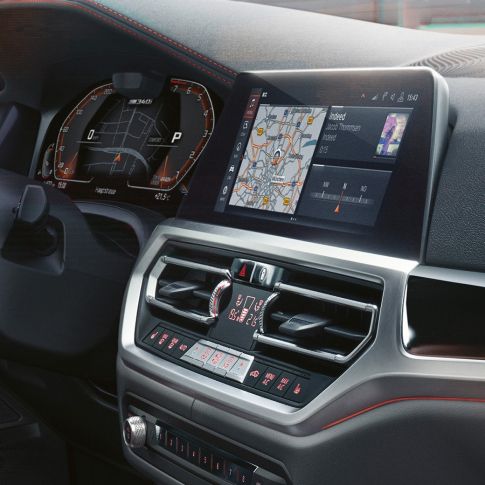 Kokpita dizains BMW M340i xDrive Touring, kokpita dizains
