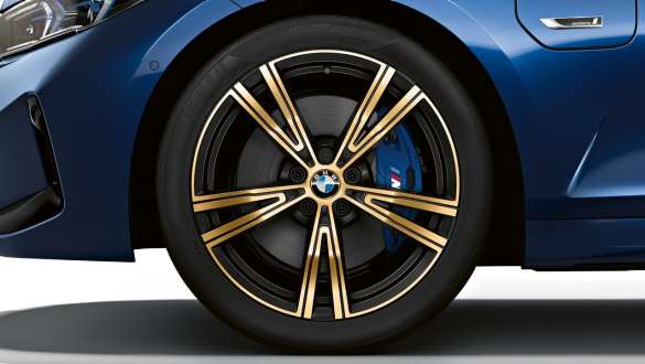 19 collu BMW vieglmetāla disks, Double-spoke 793. stils, divtoņu BMW M340i xDrive un M340d xDrive Touring, G21, 19 collu BMW vieglmetāla disks, Double-spoke 793. stils, divtoņu
