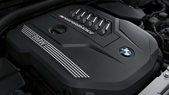 BMW M TwinPower Turbo benzīna dzinējs, BMW M440i xDrive Coupé, G22, 2020 BMW M440i xDrive Coupé, G22, 82, 2020, BMW M TwinPower Turbo vienrindas sešcilindru benzīna dzinējs, tuvplāns