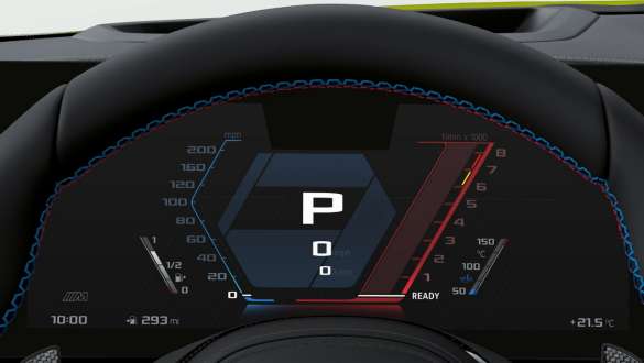 M raksturīgais instrumentu panelis, BMW M4 Coupé, G82, 2020 BMW M4 Coupé, G82, 2020, M raksturīgais instrumentu panelis