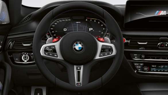 M ādas stūre, BMW M5 Competition, F90, 2020 M ādas stūre, BMW M5 Competition, F90, LCI, atjaunināts, 2020, kokpits