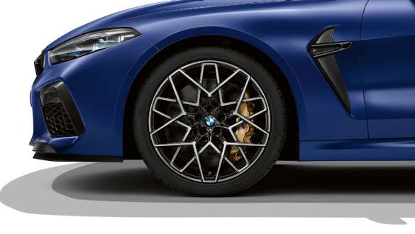 Konfigurējamas M bremzes. BMW M8 Competition Coupé ar konfigurējamajām M bremzēm.