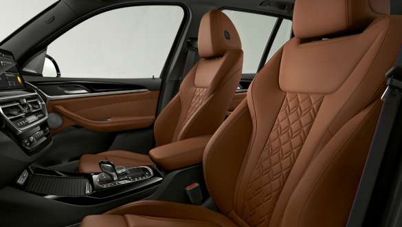 Sporta sēdekļi vadītājam un priekšējam pasažierim BMW X3 M40i, M40d, G01, LCI, atjaunināts, 2021 BMW X3 M40i, M40d, G01, LCI, atjaunināts, 2021, sporta sēdekļi vadītājam un priekšējam pasažierim