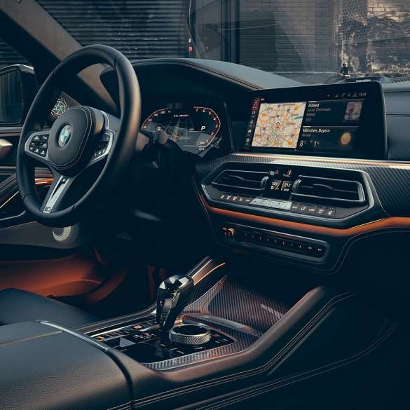 Virsbūves dizains, BMW X6 M50i un M50d G06 Salona dizains, BMW X6 M50i un M50d G06, kokpits