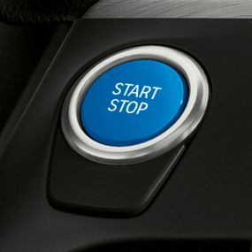 Start/Stop poga BMW i Blue krāsā, BMW iX3, G08 Start/Stop poga BMW i Blue krāsā, BMW iX3, G08, 2020