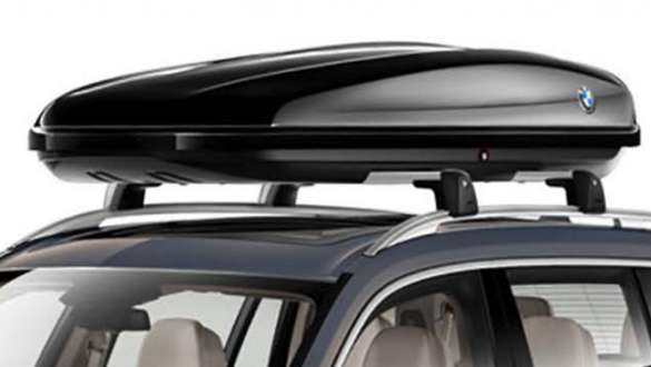 BMW jumta kaste 520 Black/Titanium Silver krāsa, BMW X7, G07, LCI, tuvplāns BMW jumta kaste 520, Black/Titanium Silver krāsa, BMW X7, G07, LCI
