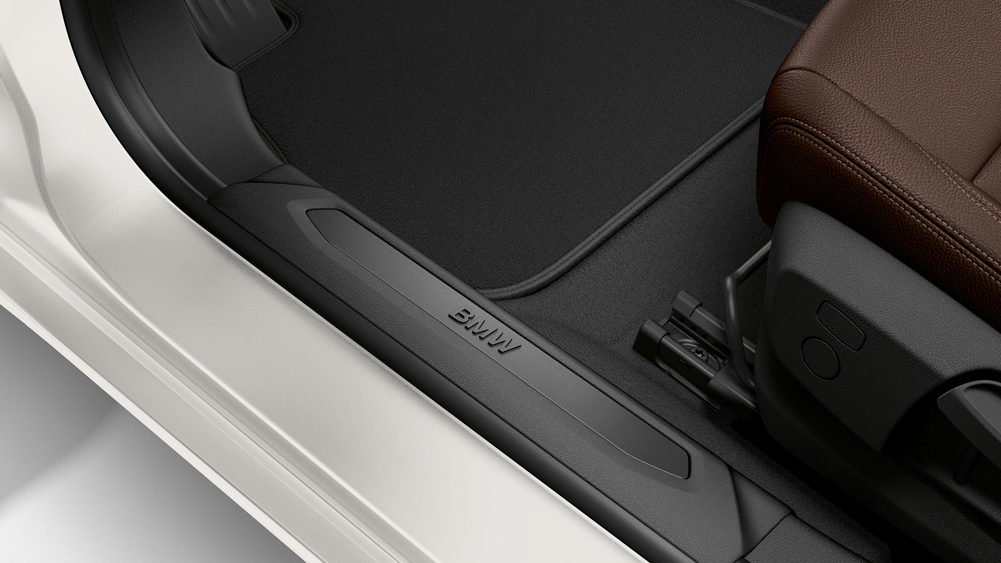 Durvju sliekšņu apdare, BMW 2. sērijas Gran Coupé, Advantage modelis Durvju sliekšņu apdare, BMW 2. sērijas Gran Coupé, Advantage modelis, F44, salons