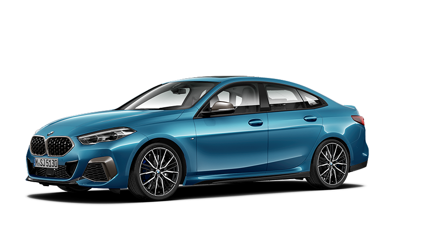 BMW 2. sērija, BMW 2. sērijas Gran Coupé, F44, trīs ceturtdaļu sānskats BMW 2. sērija, BMW 2. sērijas Gran Coupé, F44, trīs ceturtdaļu sānskats
