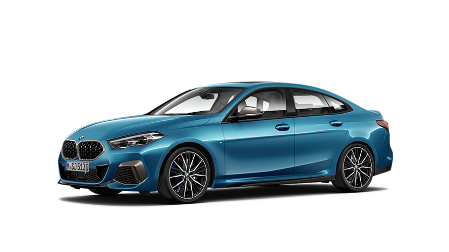 BMW 2. sērija, BMW 2. sērijas Gran Coupé, F44, trīs ceturtdaļu sānskats BMW 2. sērija, BMW 2. sērijas Gran Coupé, F44, trīs ceturtdaļu sānskats