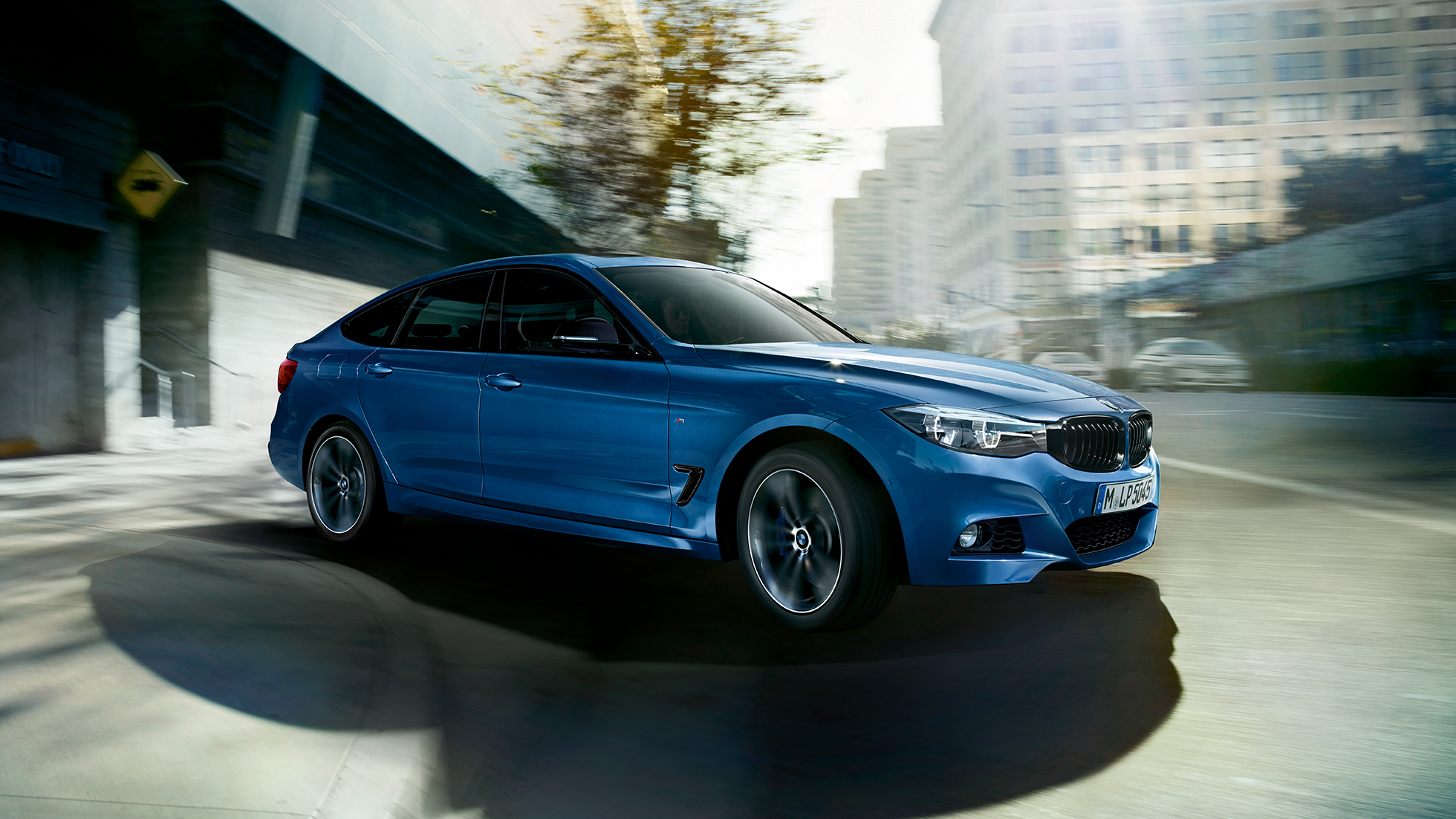 BMW 3. sērijas Gran Turismo, priekšdaļas momentuzņēmums BMW 3. sērijas Gran Turismo, priekšdaļas momentuzņēmums