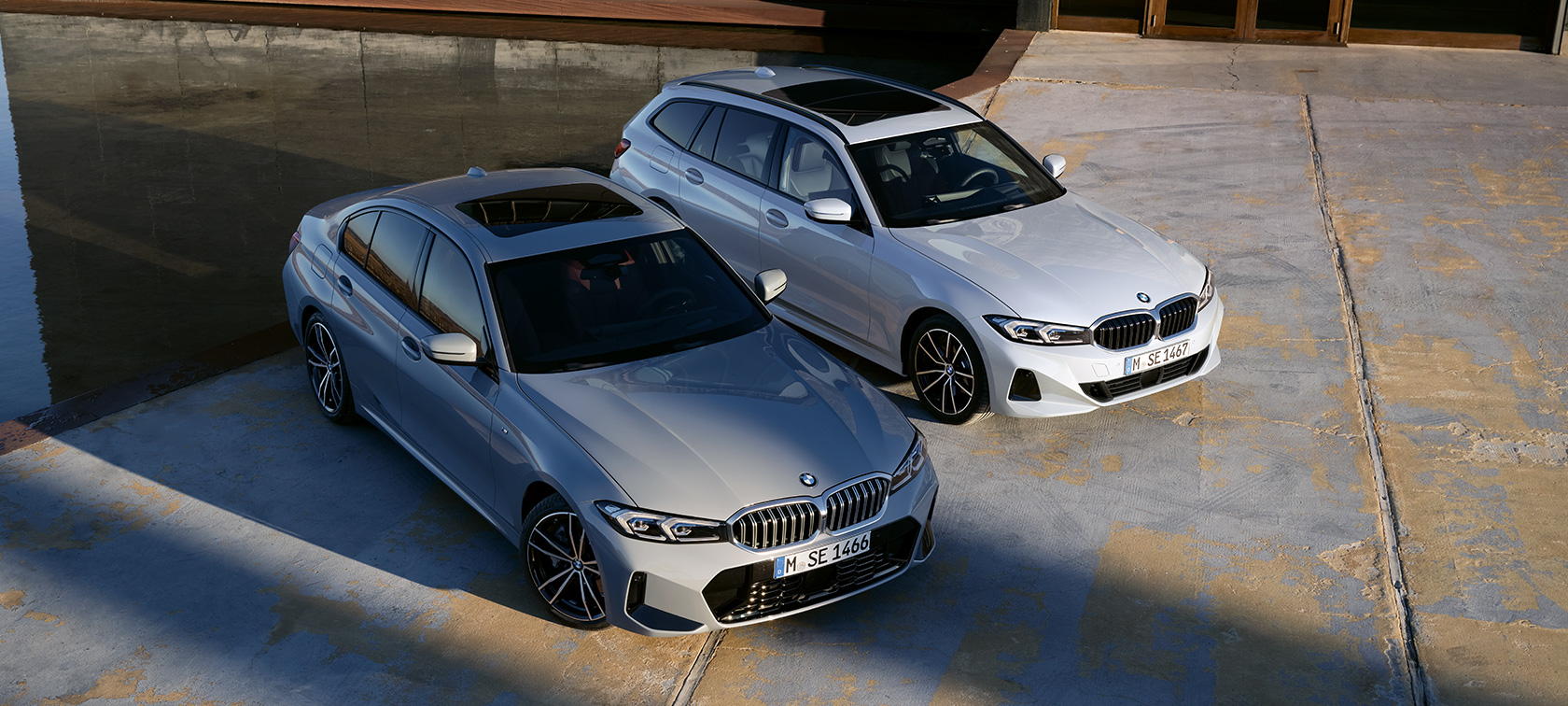 BMW 3. sērijas Sedan, G20, priekšpuses skats kalnos BMW 3. sērijas modeļi, BMW 3. sērijas Sedan, G20, priekšpuses skats kalnos