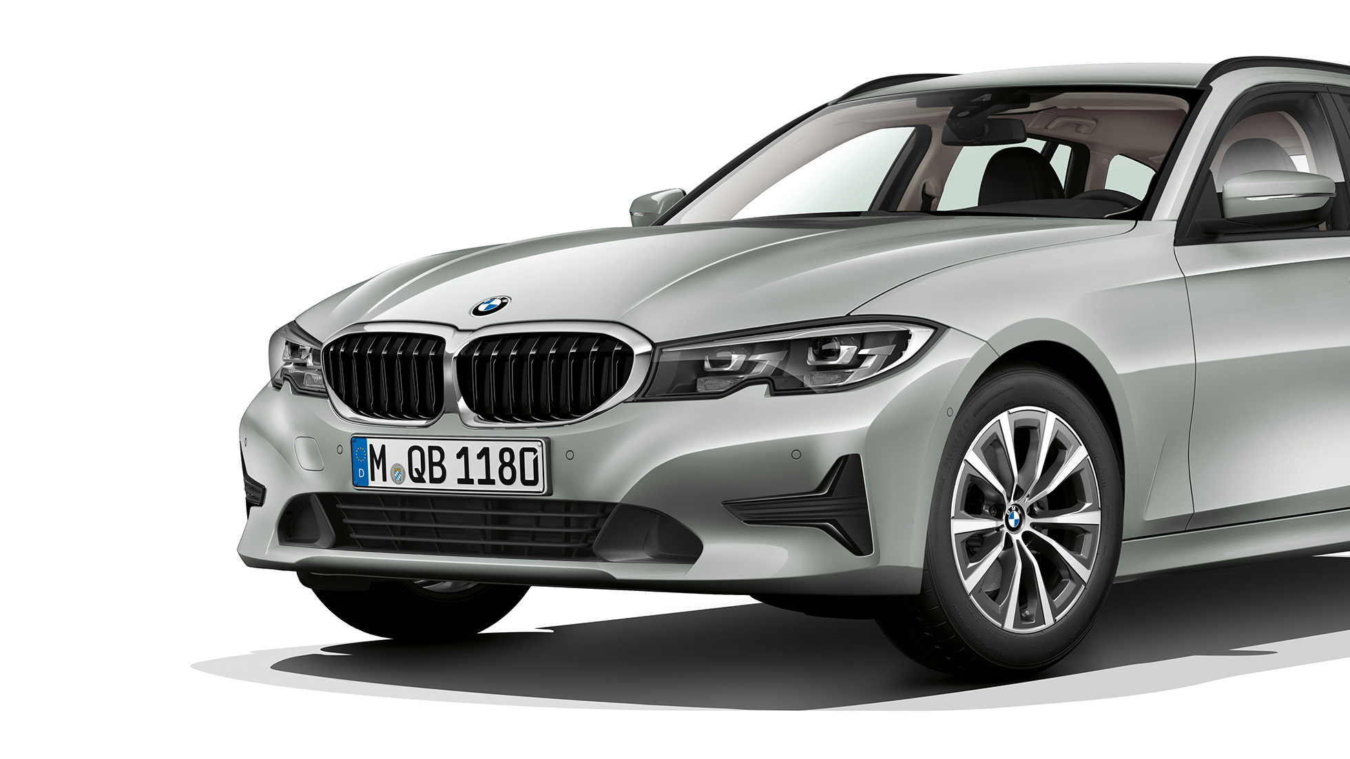 Advantage modelis, trīs ceturtdaļu skatā no priekšpuses BMW 3. sērijas Touring, Advantage modelis trīs ceturtdaļu skatā no priekšpuses