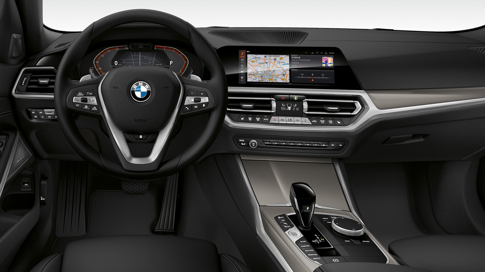 Sport Line modeļa kokpits BMW 3. sērijas Touring, Sport Line modeļa kokpits