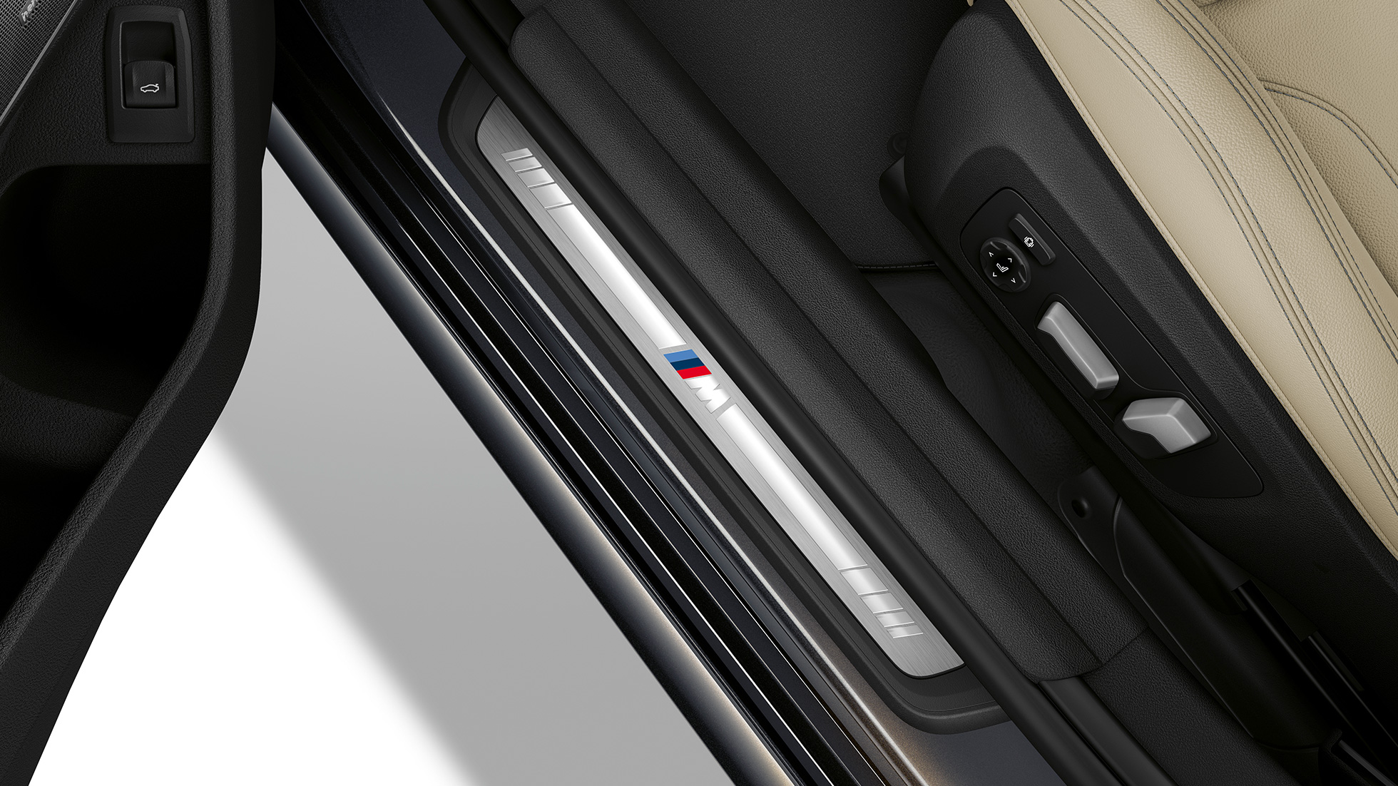 M Sport modeļa durvju sliekšņu apdare BMW 3. sērijas Touring, M Sport modeļa durvju sliekšņu apdare
