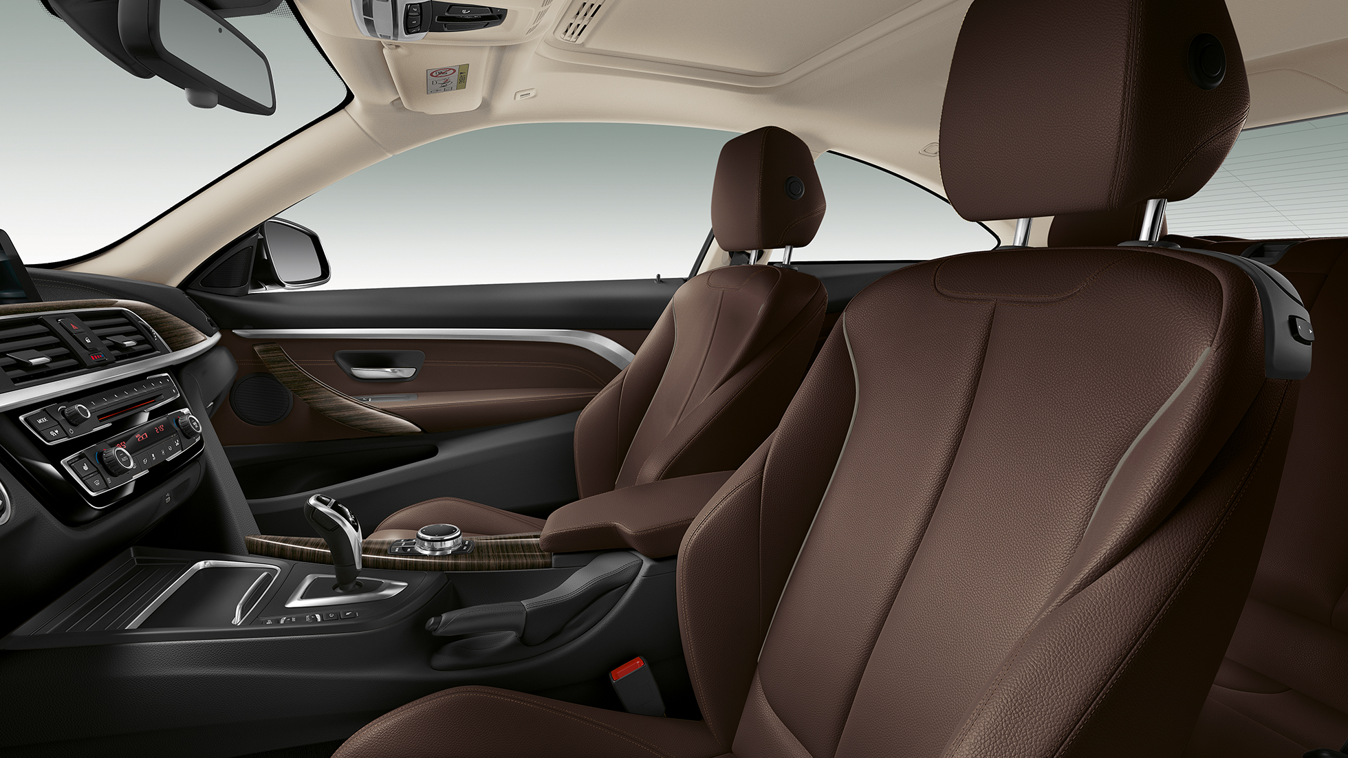 BMW 4. sērijas Coupé, Luxury Line modeļa salons BMW 4. sērijas Coupé, Luxury Line modeļa salons