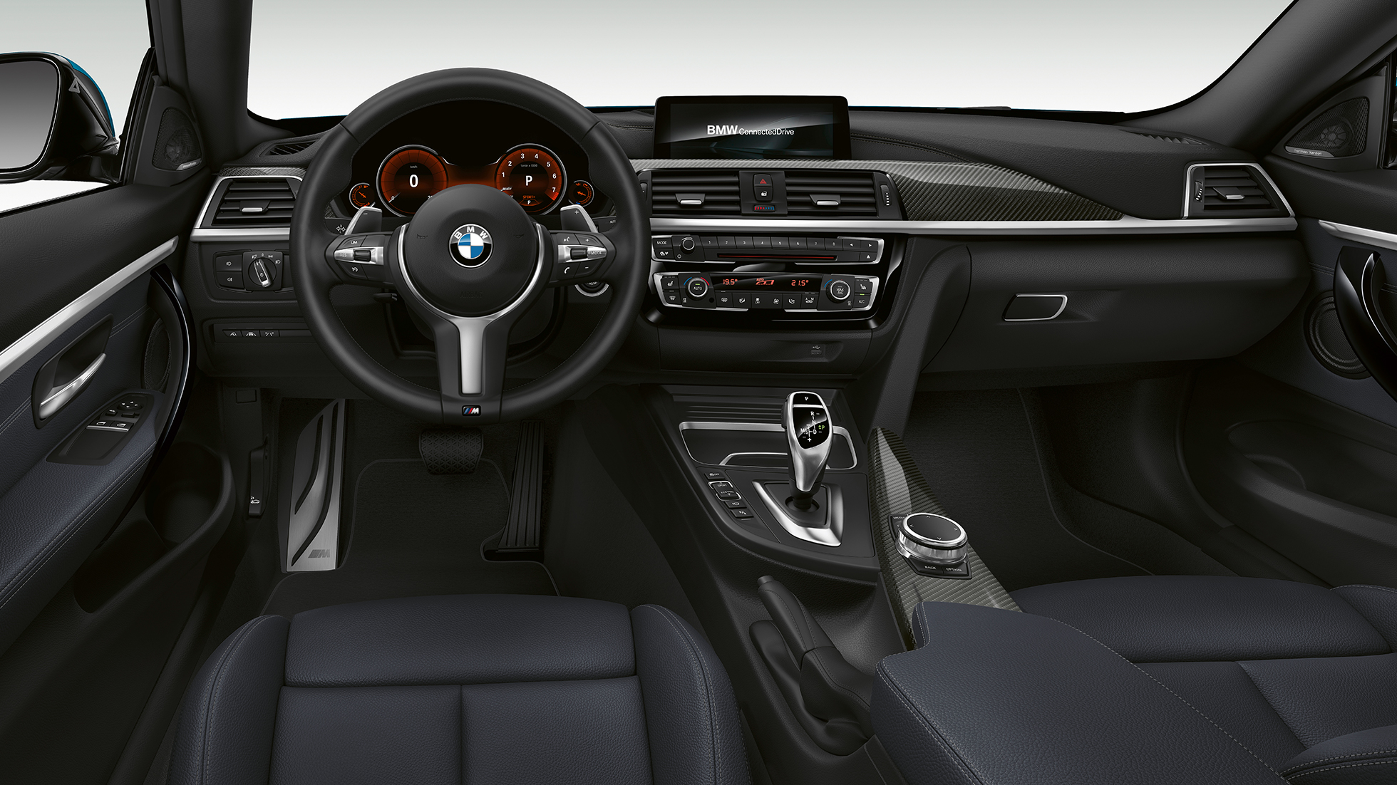 BMW 4. sērijas Coupé, M Sport modeļa kokpits BMW 4. sērijas Coupé, M Sport modeļa kokpits