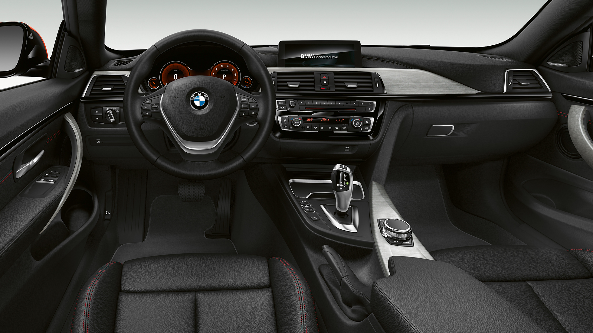 BMW 4. sērijas Coupé, Sport Line modeļa kokpits BMW 4. sērijas Coupé, Sport Line modeļa kokpits