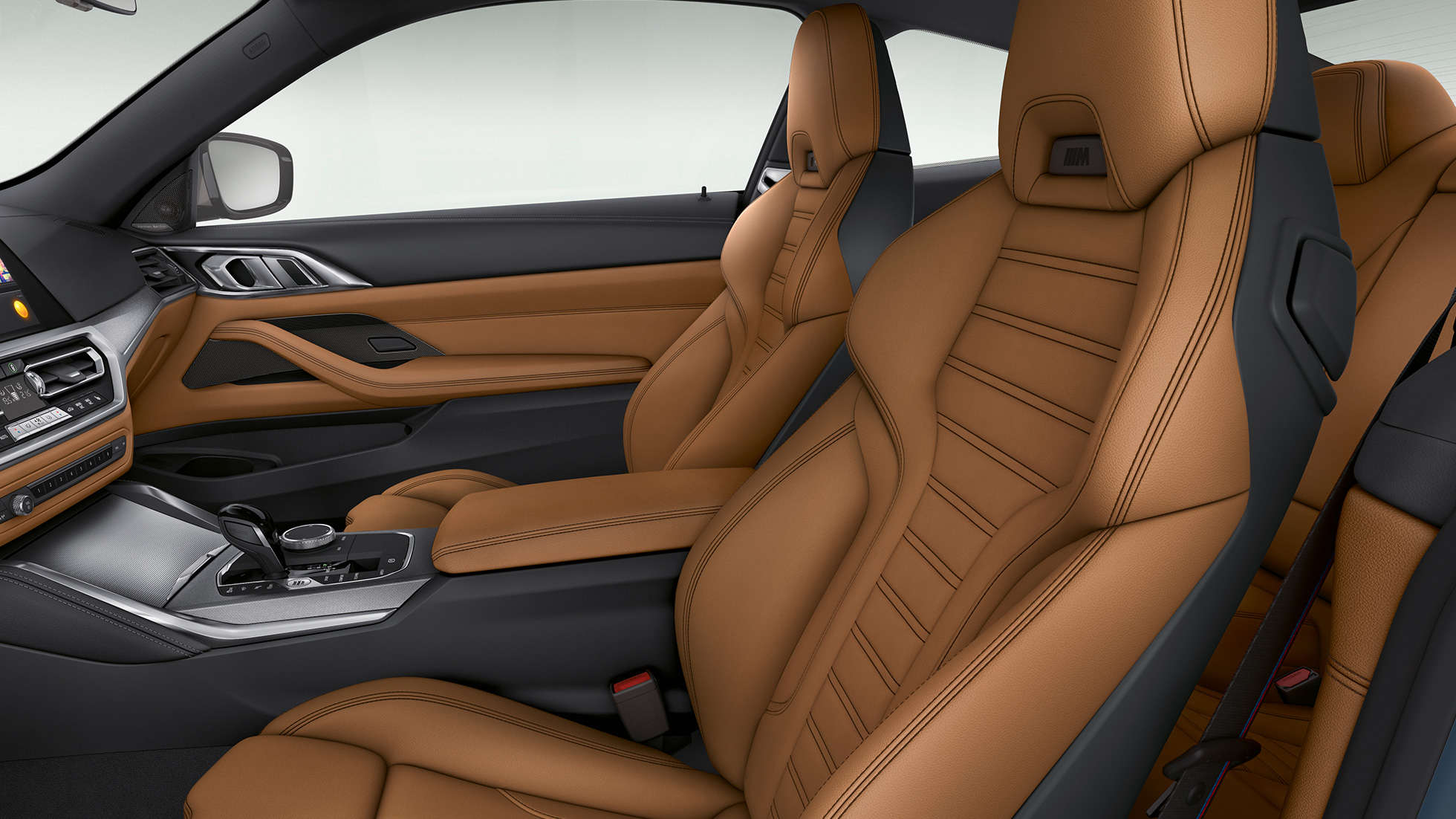 Vadības pogas, BMW 4. sērijas Coupé G22 BMW 4. sērijas Coupé, G22, 2020, salons, vadība, vadības pogas