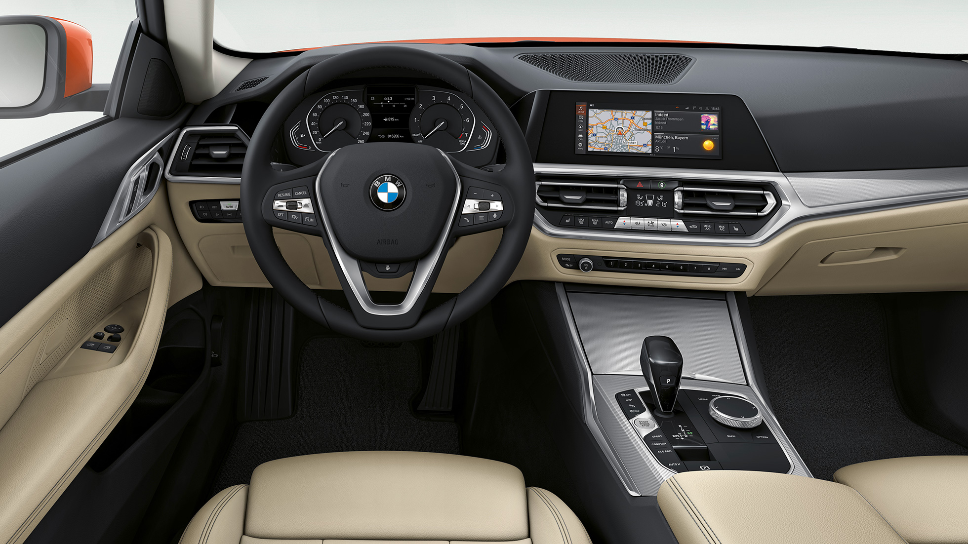 BMW 4. sērijas Coupé, pamata aprīkojums, G22, 2020 BMW 4. sērijas Coupé, G22, 2020, pamata aprīkojums, salons