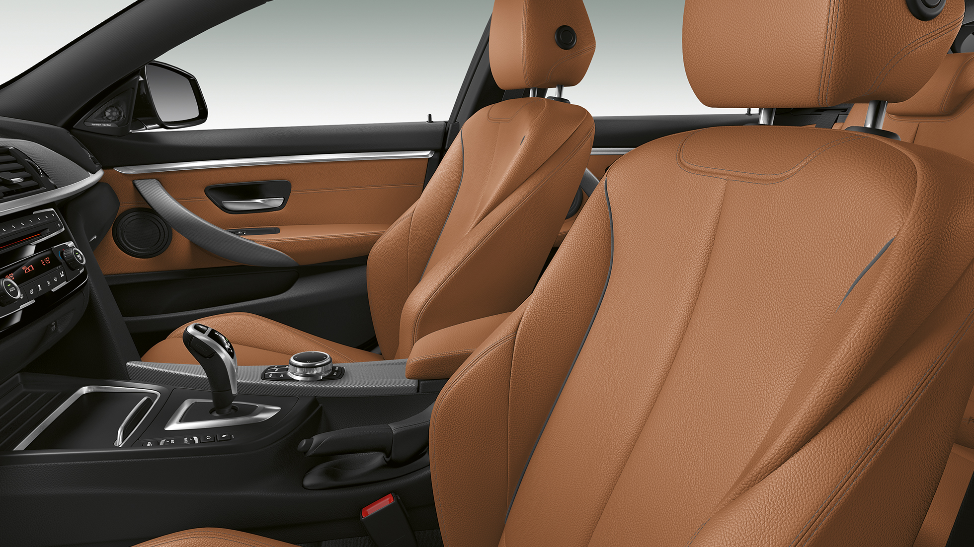 BMW 4. sērijas Gran Coupé, M Sport modeļa salons BMW 4. sērijas Gran Coupé, M Sport modeļa salons