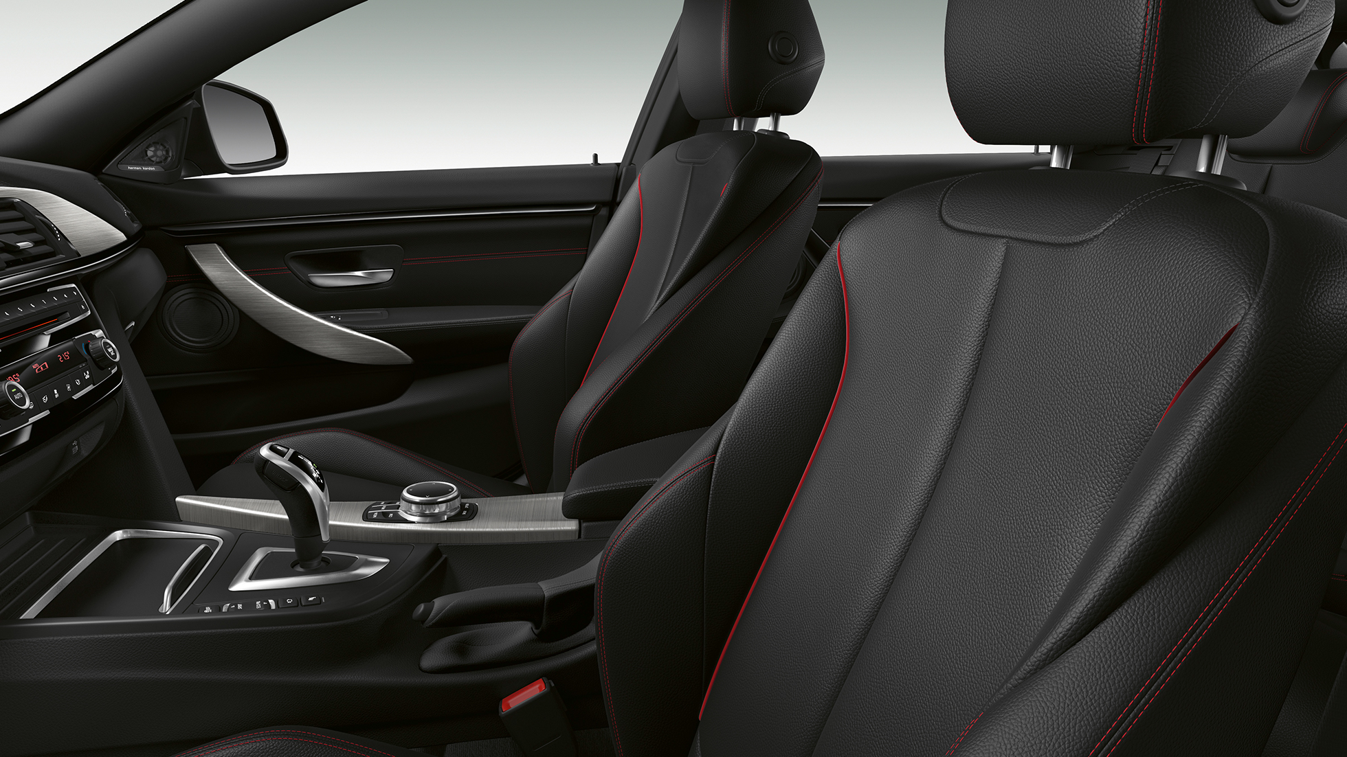BMW 4. sērijas Gran Coupé, Sport Line modeļa salons BMW 4. sērijas Gran Coupé, Sport Line modeļa salons