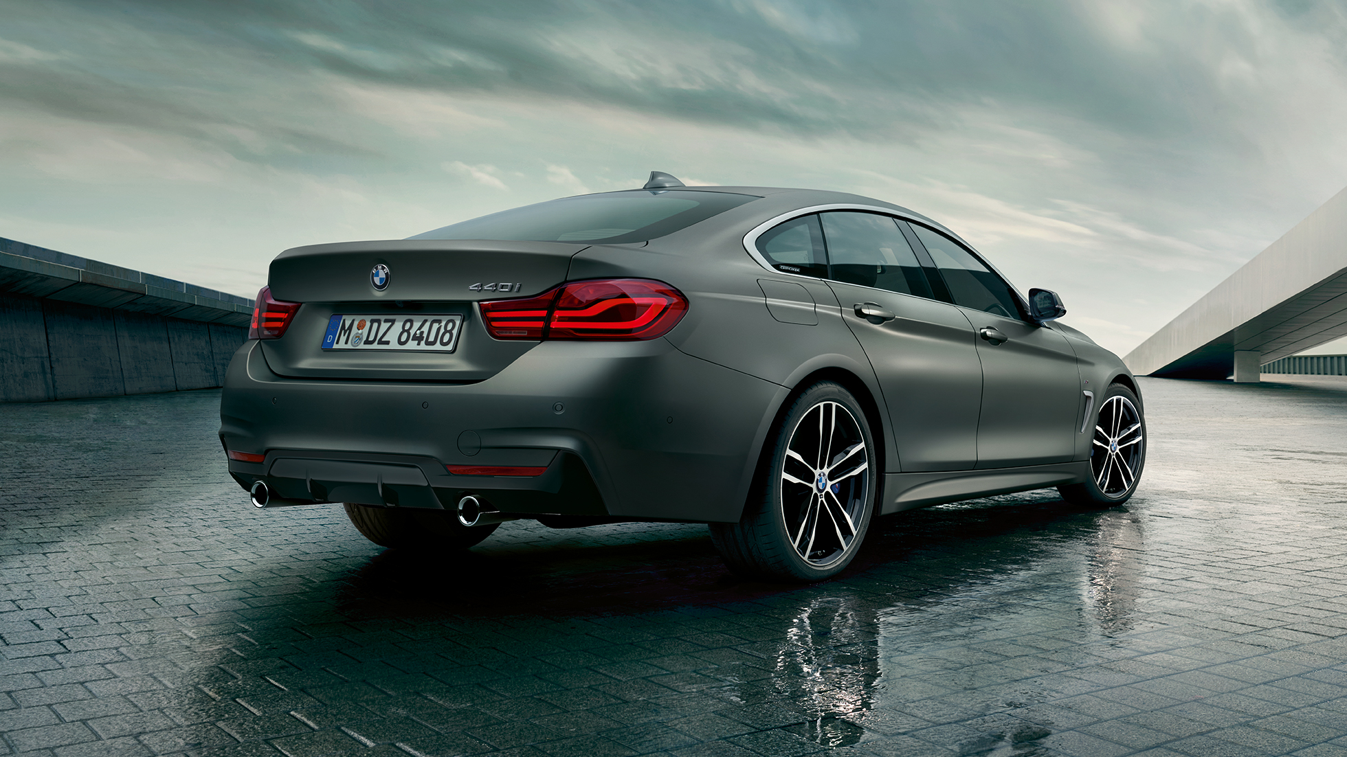 BMW 4. sērijas Gran Coupé gaismas dizains BMW 4. sērijas Gran Coupé gaismas dizains
