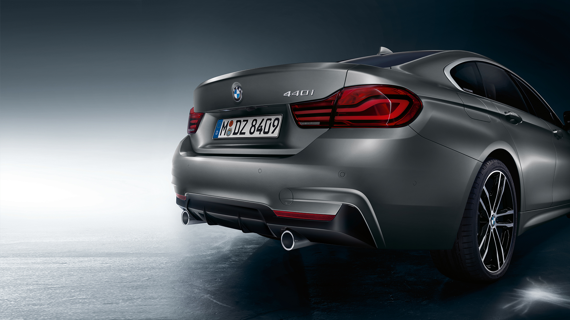 BMW 4. sērijas Gran Coupé, modeļa nosaukums aizmugurē BMW 4. sērijas Gran Coupé, modeļa nosaukums aizmugurē