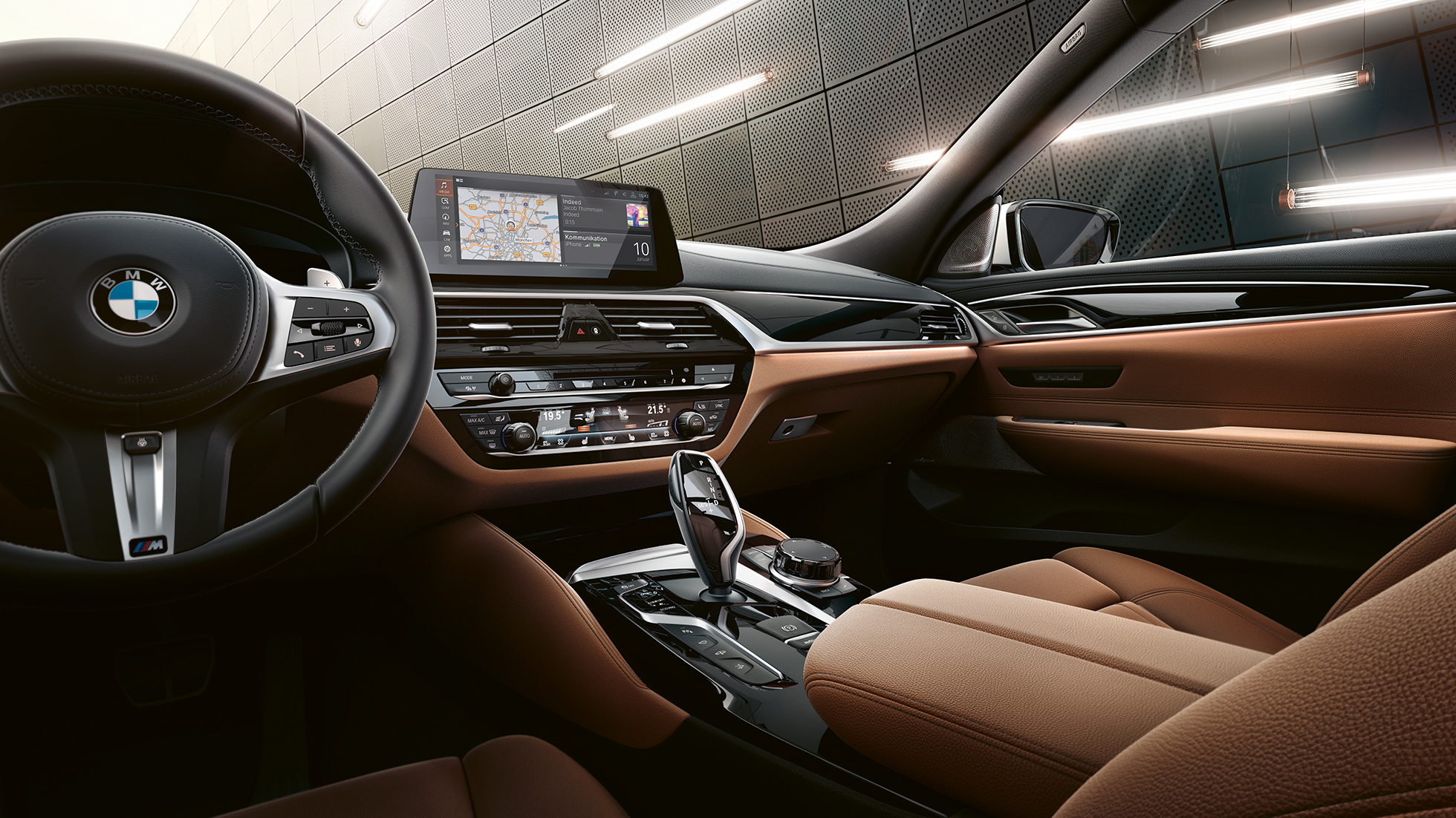 BMW 6 sērijas Gran Turismo, G32, salons BMW 6. sērijas Gran Turismo, G32, 2017, salons