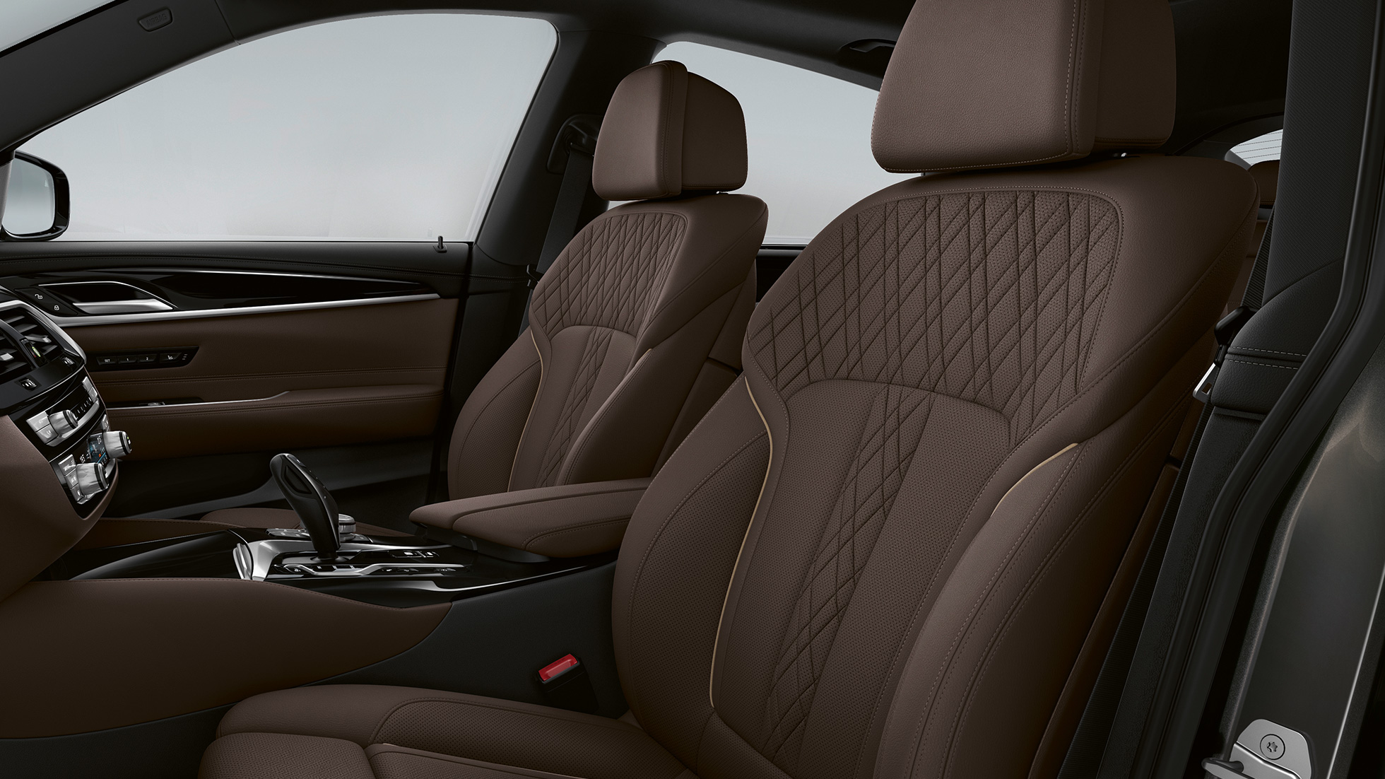Apdare, BMW 6. sērijas Gran Turismo, Luxury Line, G32, 2020 Ekskluzīvas Nappa ādas apdare, BMW 6. sērijas Gran Turismo, G32, 640d, xDrive, 2020, Luxury Line, salons