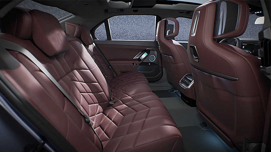 BMW 7. sērijas Sedan, G70, ICE, 740i, M sporta pakotne BMW 7. sērijas Sedan, G70, ICE, 740i, M sporta pakotne, Private Lounge