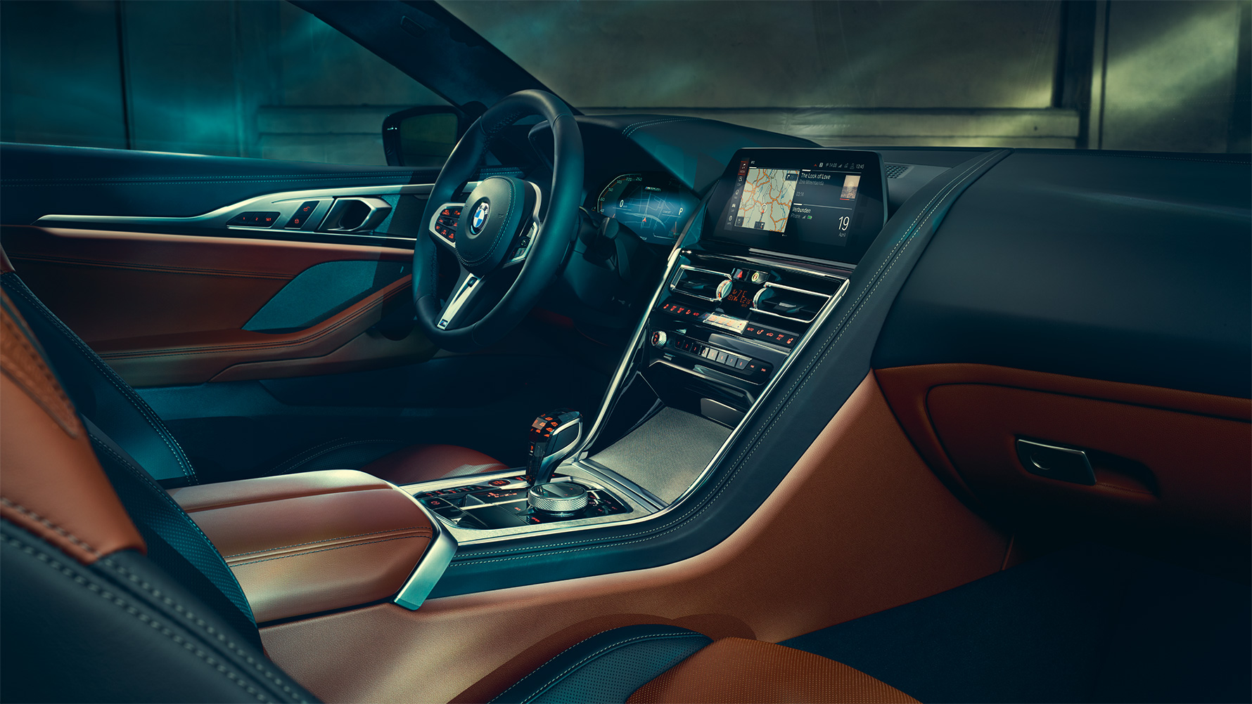 BMW 8. sērijas Coupé, salons BMW 8. sērijas Coupé salons.