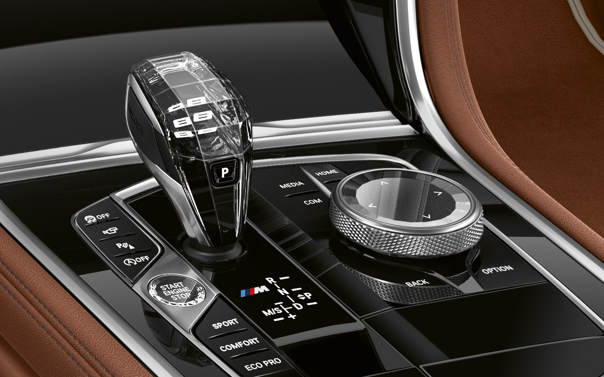 Individual Sophistication kokpits BMW 8. sērijas Gran Coupé, Individual Sophistication kokpits