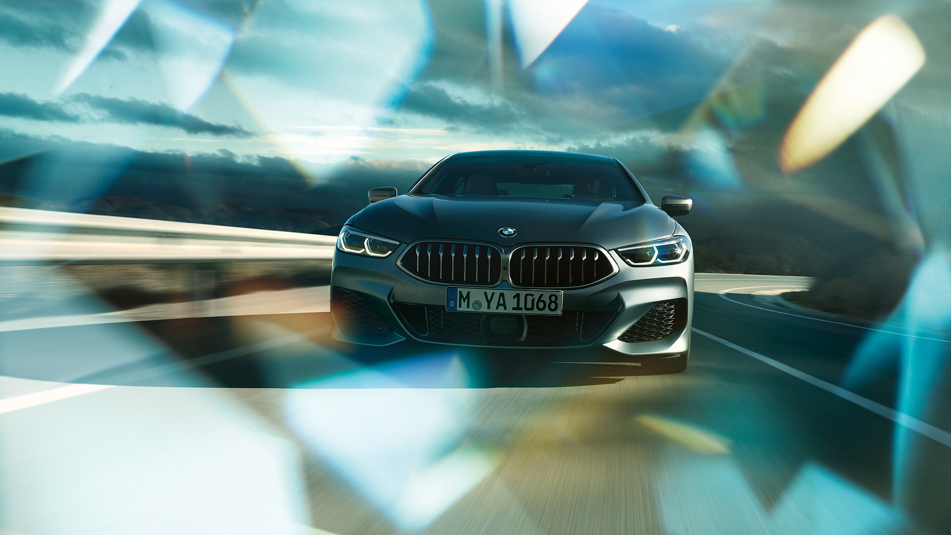 Braukšanas dinamika BMW 8. sērijas Gran Coupé braukšanas dinamika