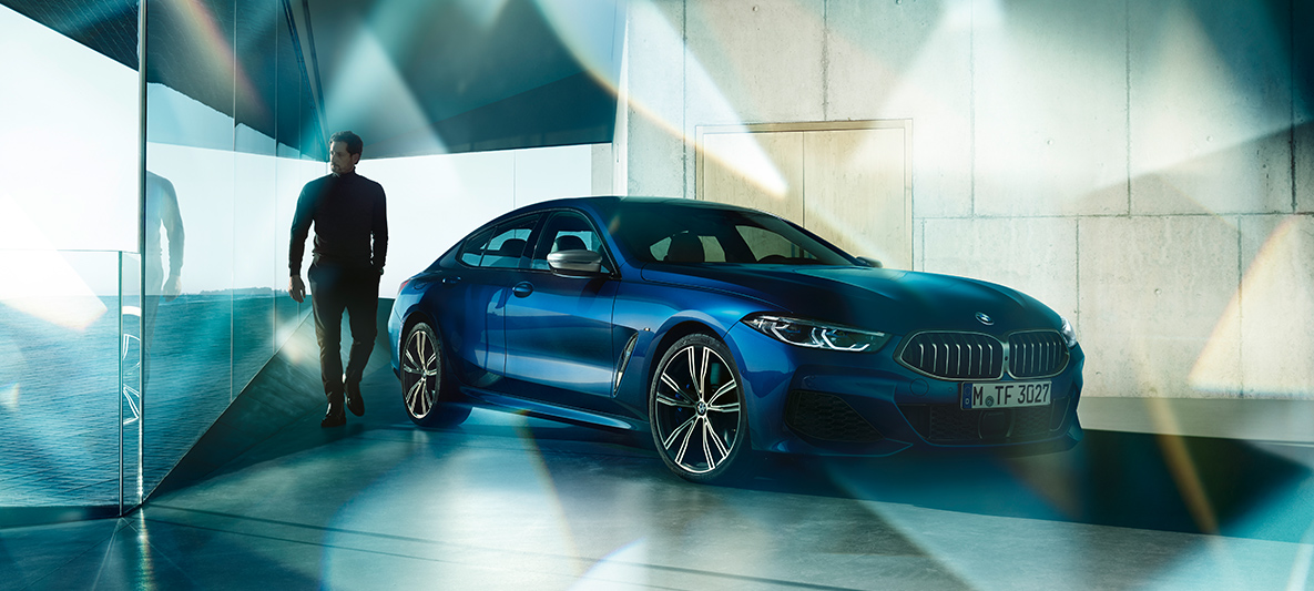 BMW Individual, trīs ceturtdaļu skats no priekšpuses BMW 8. sērijas Gran Coupé, BMW Individual, trīs ceturtdaļu skats no priekšpuses