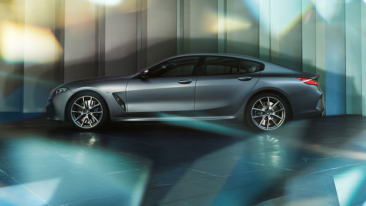 Plašums priekšpusē BMW 8. sērijas Gran Coupé, plašums priekšpusē