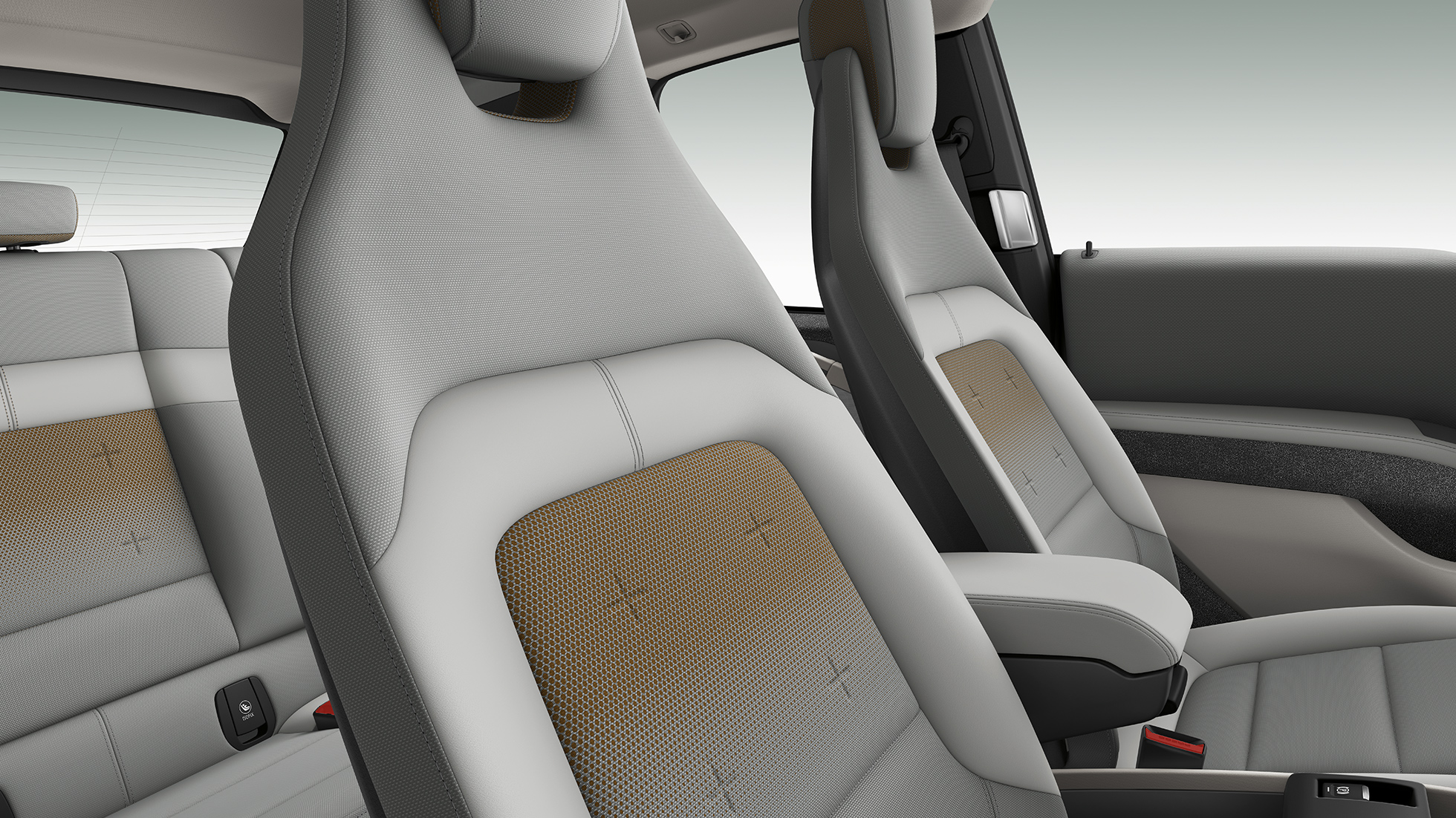BMW i3 2018, sēdekļi BMW i3 I01 2018, salons, sēdekļi