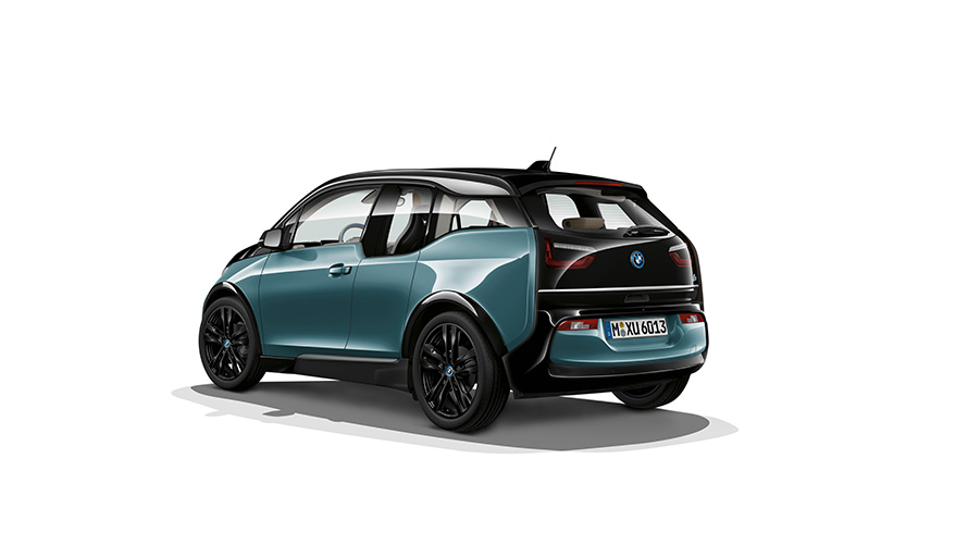 BMW i sērija, BMW i3, I01, trīs ceturtdaļu sānskats BMW i sērija, BMW i3, I01, trīs ceturtdaļu sānskats